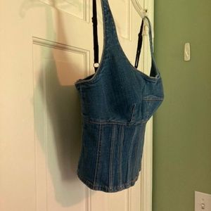NWT Anthropologie/Maeve Denim Bustier